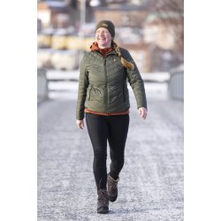 Outdoor tights dame sorte | Finnveden Active Pinewood