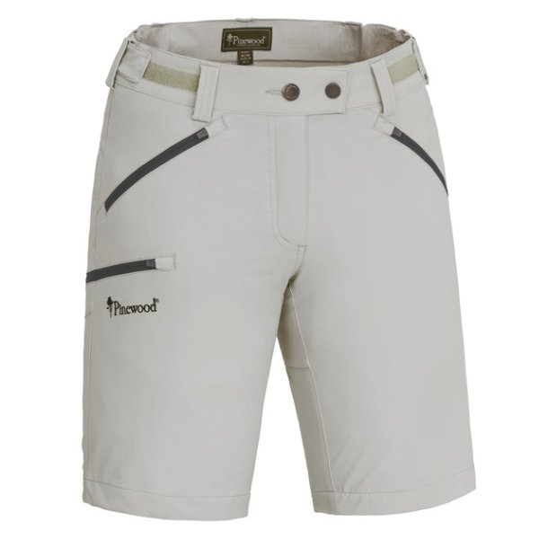 Shorts dame lysegr | Abisko Pinewood