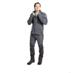 Outdoor bukser herre sorte hjt vandsjletryk | Abisko Brenton Pinewood