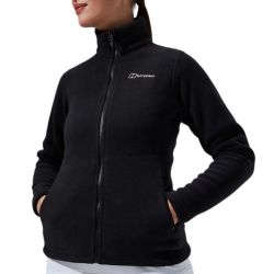 Outdoor fleece jakke dame sort | Prism Polar Tech Interactive Berghaus 