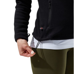 Outdoor fleece jakke dame sort | Prism Polar Tech Interactive Berghaus 
