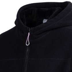 Outdoor fleece jakke dame sort | Backstay Trespass