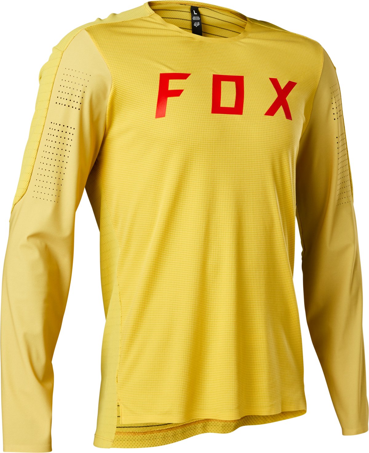 i mellemtiden ikke se tv Flexair Pro LS Jersey gul Fox Racing - Mountainbiketøj - Naturting
