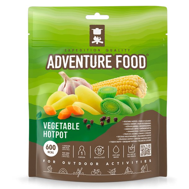 Outdoor frysetrret mad - vegetable hotpot | Adventure Food