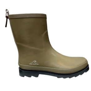 Gummistvler grn naturgummi rubber boot kraftig sl | Skvulp