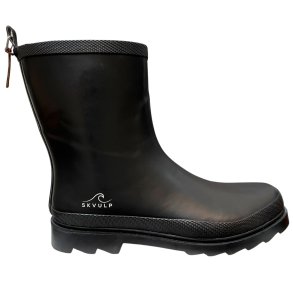 Gummistvler sort naturgummi rubber boot kraftig sl | Skvulp