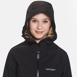 Nordisk Mjelde - Vandtt dame jakke sort