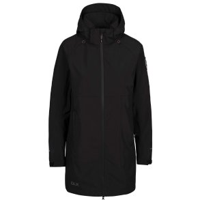 Outdoor jakke dame lang, vandtt og ndbar. Sort | Lucille DLX Trespass