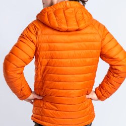 Outdoor jakke herre orange | Abisko Insulation Pinewood
