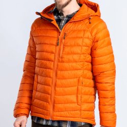Outdoor jakke herre orange | Abisko Insulation Pinewood