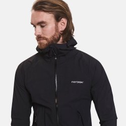Softshell jakke herre sort | Medby Nordisk 