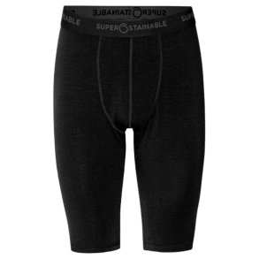 Merino baselayer sorte boxershorts - knlange | Superino Johns trunks Superstainable
