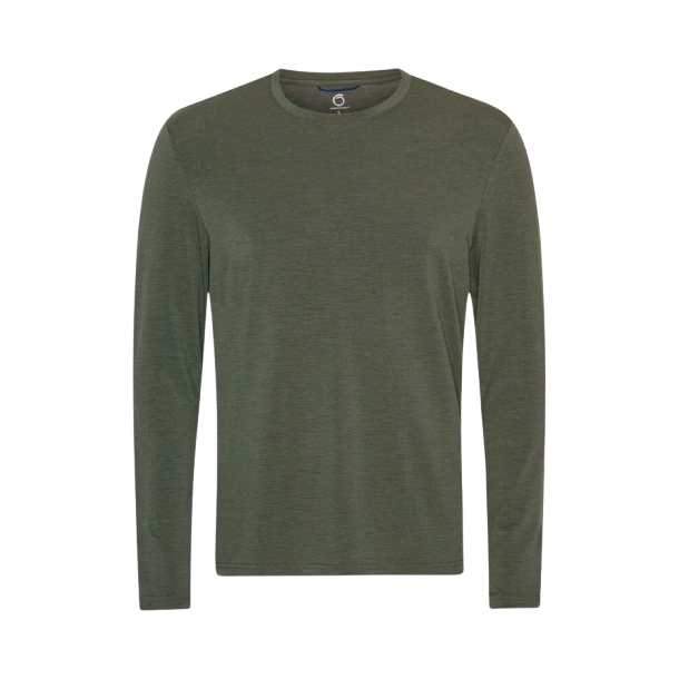 Merino baselayer herre langrmet grn | Superino Thor Superstainable