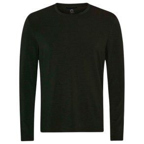Merino baselayer herre langrmet sort | Superino Thor RWS Superstainable