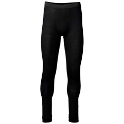 Lange uldunderbukser herre sorte 100% merinould | Woolbyelle