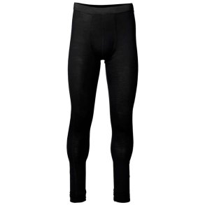 Lange uldunderbukser herre sorte 100% merinould | Woolbyelle