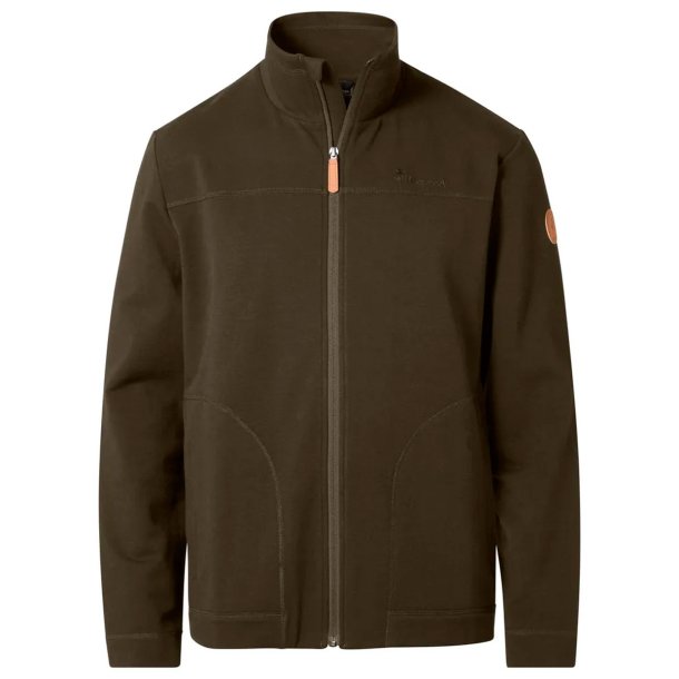 Outdoor uld-fleecejakke, herre, mosgr�n | Finnveden wool Pinewood
