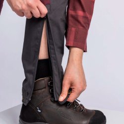 Outdoor bukser dame Blommefarvede / gr vandttte | Finnveden hybrid Extreme Pinewood