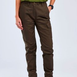 Outdoor bukser dame mrk oliven | Finnveden Outdoor Pinewood