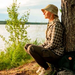 Outdoor bukser dame mrk oliven | Finnveden Outdoor Pinewood