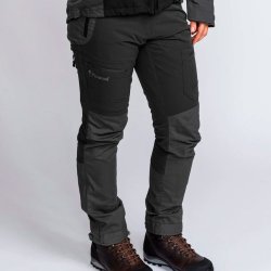 Outdoor bukser dame sorte / gr vandttte | Finnveden Hybrid Extreme Pinewood