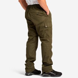 Outdoor bukser, herre, m�rk olivengr�n, vindt�tte, vandafvisende | Nate Tuxer