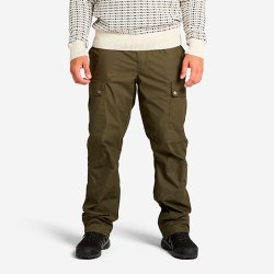 Outdoor bukser, herre, m�rk olivengr�n, vindt�tte, vandafvisende | Nate Tuxer