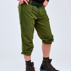 Outdoor shorts herre piratbukser lys grn | Finnveden Sports Light 3/4 Pinewood