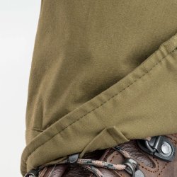 Outdoor bukser herre mrk olivengrnne vandttte kort benlngde | Finnveden Hybrid Extreme Pinewood