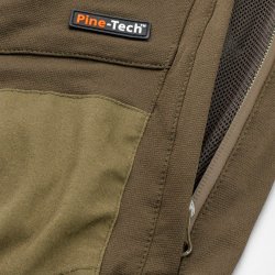 Outdoor bukser herre mrk olivengrnne vandttte kort benlngde | Finnveden Hybrid Extreme Pinewood