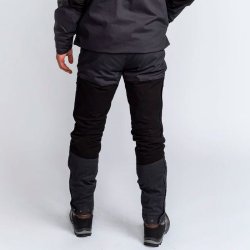 Outdoor bukser herre sorte / gr vandttte kort benlngde | Finnveden Hybrid Extreme Pinewood