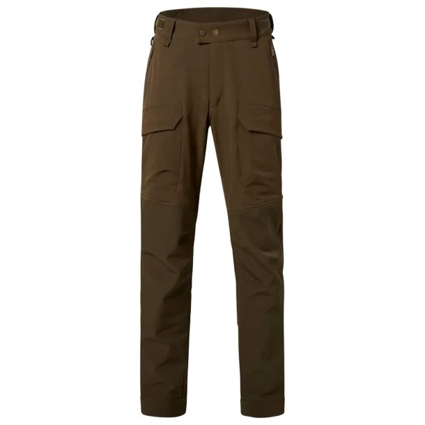 Outdoor herrebukser med str�k. Mosgr�n. Vandt�tte | Furudal hunters Pinewood
