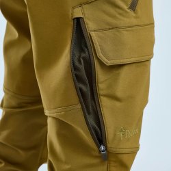 Outdoor herrebukser med str�k. Olivengr�n. Vandt�tte | Furudal hunters Pinewood