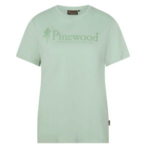 Outdoor dame-t-shirt - lys gr�n. �kologisk bomuld | Life Pinewood 