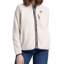 Outdoor fleecejakke dame råhvid | Quake Trespass