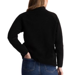 Outdoor fleecejakke dame sort | Quake Trespass