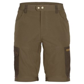 Outdoor shorts herre brune mrk oliven | Finnveden Trail Hybrid Pinewood