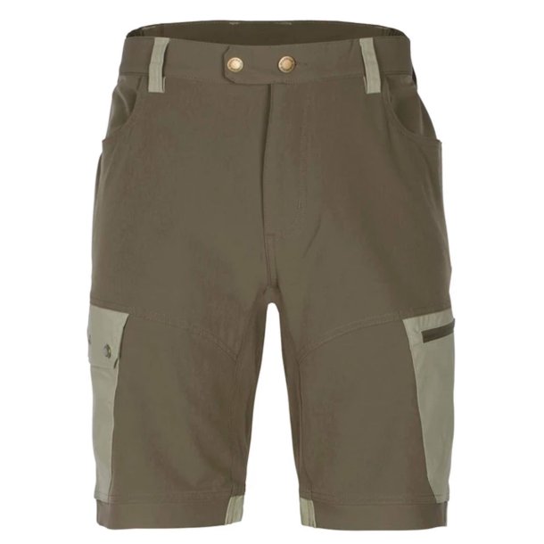 Outdoor shorts herre lysebrune / khaki | Finnveden Trail Hybrid Pinewood