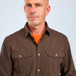 Outdoor herreskjorte m�rk oliven. Lang�rmet |  Insectsafe Poplin Pinewood