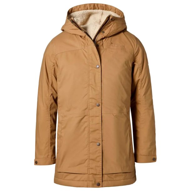 Outdoor vinterjakke, dame, sandstone foret med h�ttte | Finnveden winther Pinewood