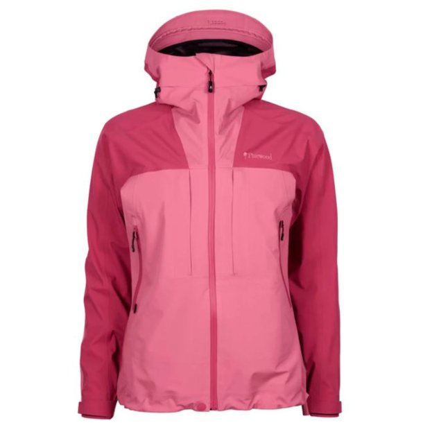 Pinewood Abisko Trekking 3L - Trekking dame jakke vandtt pink / hindbr