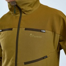 Outdoor jakke herre olivengr�n med str�k. Vind- og vandt�t | Furudal Hunters hybrid Pinewood