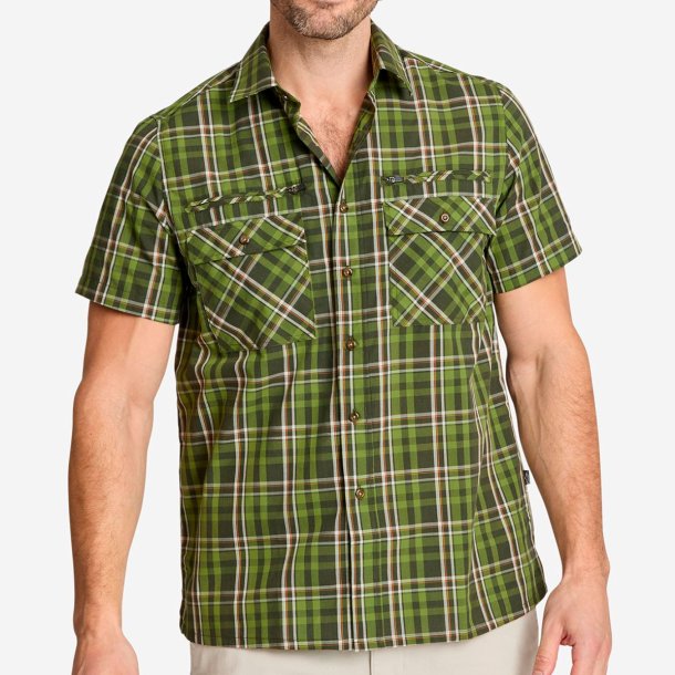 Outdoor skjorte. Kort�rmet, bomuld | Idaho Tuxer