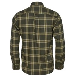 Outdoor skjorte herre grn / mrkegrn | Prestwick Exclusive Pinewood