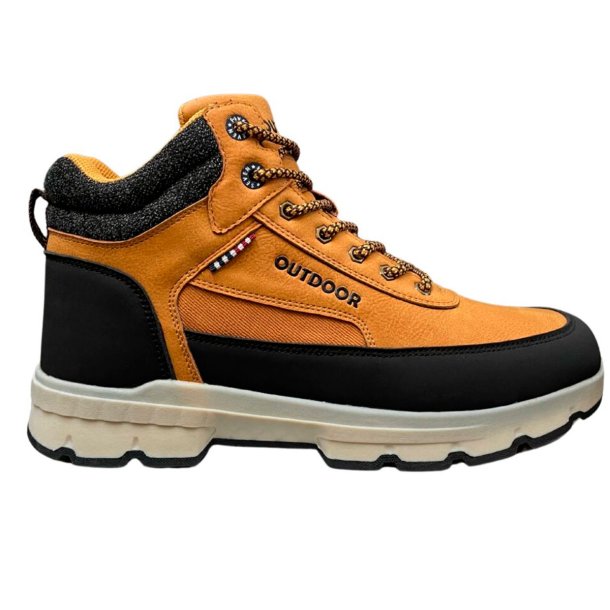 Outdoor vandrestvle herre workboot gul | Outdoor MSI