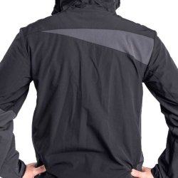 Outdoor vindjakke herre sort / mrkegr | Abisko Light Stretch Pinewood