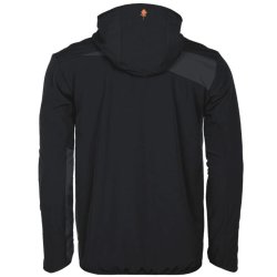 Outdoor vindjakke herre sort / mrkegr | Abisko Light Stretch Pinewood
