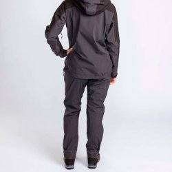 Outdoor bukser dame gr vind og vandttte ndbare | Abisko Telluz Pinewood