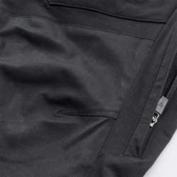 Outdoor bukser dame sorte kort benlngde | Finnveden Hybrid Pinewood