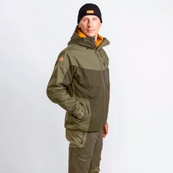 Outdoor jakke herre grn vandtt | Hybrid Extreme Pinewood